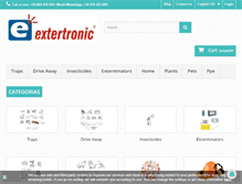 Tablet Screenshot of extertronic.com